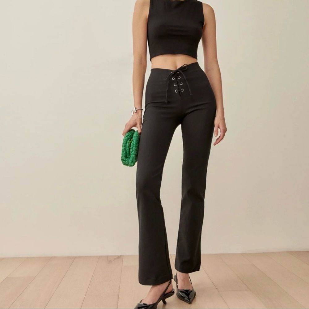 REFORMATION LEN black pant